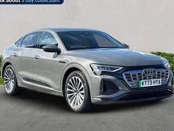 Grey Used 2024 Audi Q8 e-tron S-Line SUV | £40,982 (Expensive)