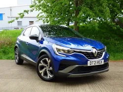 Blue black Used 2021 Renault Captur RS Line SUV | £11,900 (Good price)