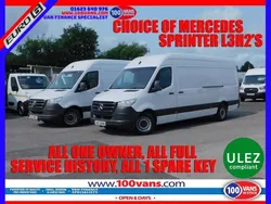 White Used 2018 Mercedes Sprinter Van | £17,990 (Expensive)