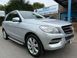 Silver Used 2012 Mercedes ML250 Edition SUV | £12,995 (Fair price)
