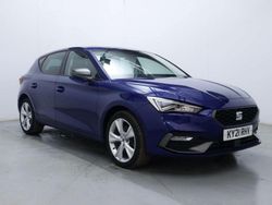 Blue Used 2021 Seat Leon FR Hatchback | £13,500 (Fair price)