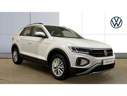 White Used 2023 VW T-Roc Life SUV | £22,766 (Fair price)
