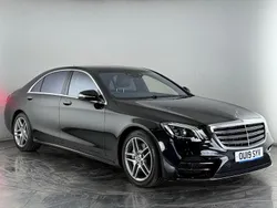 Black Used 2019 Mercedes S500L AMG line Sedan | £29,400