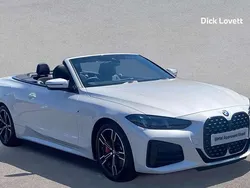 White New 2024 BMW 420 M Sport Cabriolet | £47,777 (A bit pricey)