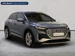 Blue Used 2022 Audi Q4 e-tron S-Line SUV | £28,498 (Good price)