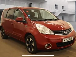 Red Used 2012 Nissan Note N-TEC MPV | £3,495 (Good price)