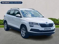 White Used 2018 Skoda Karoq SE SUV | £12,390 (Good price)