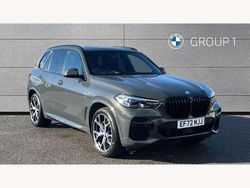 Grey Used 2022 BMW X5 M Sport SUV | £43,950 (Fair price)