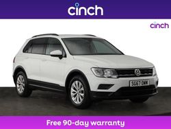 White Used 2017 VW Tiguan S SUV | £11,349 (Fair price)