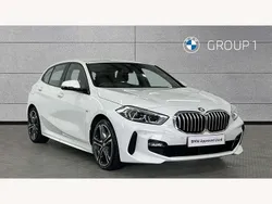 White Used 2022 BMW 118 M Sport Hatchback | £22,790 (Fair price)