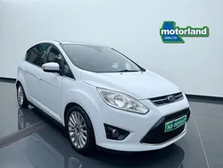 White Used 2013 Ford C-MAX Titanium MPV | £4,999 (A bit pricey)