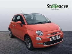 Orange Used 2023 Fiat 500 Hatchback | £10,995 (Fair price)
