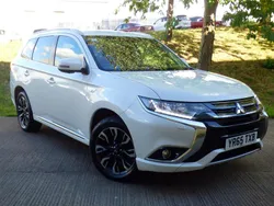 White Used 2015 Mitsubishi Outlander P-HEV Estate | £7,450 (A bit pricey)