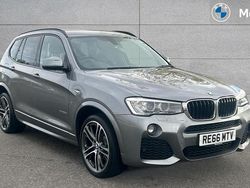 Grey Used 2016 BMW X3 M Sport SUV | £17,614 (A bit pricey)