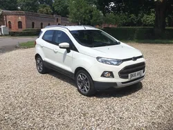 White Used 2016 Ford Ecosport Titanium SUV | £7,495 (Fair price)
