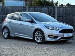 Silver Used 2018 Ford Focus ST-Line Hatchback | £9,340 (Fair price)