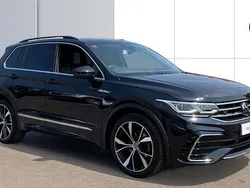 Black Used 2022 VW Tiguan R-line SUV | £26,000 (Fair price)