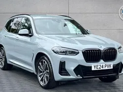 Grey Used 2024 BMW X3 M Sport SUV | £41,995 (Fair price)