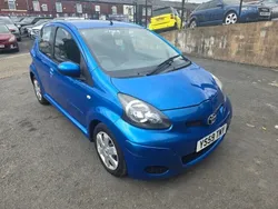 Blue Used 2010 Toyota Aygo Hatchback | £1,500 (Fair price)