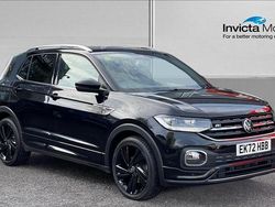 Black Used 2022 VW T-Cross R-line SUV | £18,000 (Fair price)
