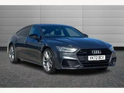 Grey Used 2022 Audi A7 Black Edition Hatchback | £38,990 (Expensive)