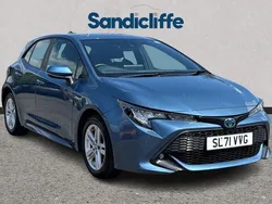 Blue Used 2021 Toyota Corolla Hatchback | £15,981 (Fair price)