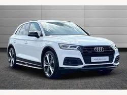 White Used 2019 Audi Q5 Advanced SUV | £37,350 (Fair price)