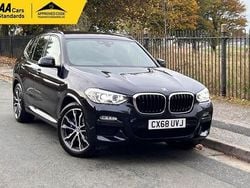 Black Used 2018 BMW X3 M Sport SUV | £19,795 (Fair price)