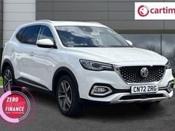 White Used 2022 MG HS Exclusive SUV | £16,079 (Expensive)