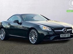 Black Used 2018 Mercedes SLC180 AMG line Cabriolet | £15,499 (Good price)