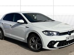 White Used 2023 VW Polo R-line Hatchback | £15,706 (Fair price)