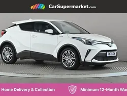 White Used 2021 Toyota C-HR SUV | £17,197 (Good price)