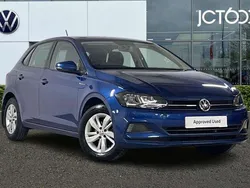 Blue Used 2019 VW Polo SE Hatchback | £12,347 (Fair price)
