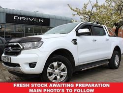 White Used 2022 Ford Ranger Limited Pickup | £19,890