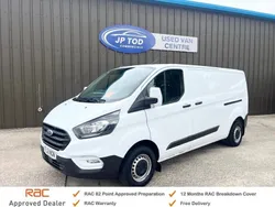 White Used 2021 Ford Transit Custom Van | £10,250 (Super price)