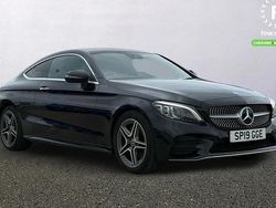 Black Used 2019 Mercedes C200 Active Coupe | £21,999 (Expensive)