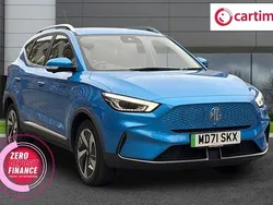 Blue Used 2022 MG ZS Trophy Sedan | £12,387 (Fair price)