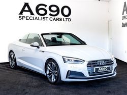 White Used 2018 Audi S5 Cabriolet Comfort Cabriolet | £27,290