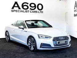 White Used 2018 Audi S5 Cabriolet Comfort Cabriolet | £27,290