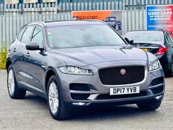Grey Used 2017 Jaguar F-Pace Portfolio SUV | £14,995 (Fair price)