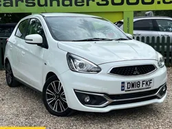 White Used 2018 Mitsubishi Mirage Hatchback | £5,300 (Fair price)
