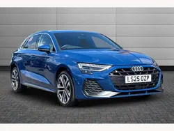 Ascari blue Used 2025 Audi A3 e-tron S-Line Hatchback | £30,295 (A bit pricey)