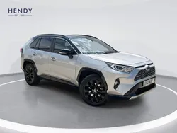Silver Used 2021 Toyota RAV4 Hybrid SUV | £28,299