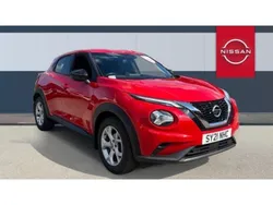 Red Used 2021 Nissan Juke N-Connecta SUV | £12,377 (Good price)