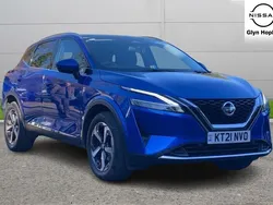 Blue Used 2021 Nissan Qashqai SUV | £18,420 (Fair price)
