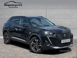 Black Used 2022 Peugeot 2008 Allure Premium SUV | £16,395 (Fair price)