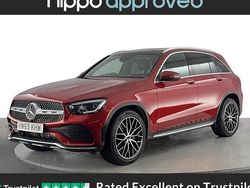 Red Used 2019 Mercedes GLC300 AMG Line Premium Plus Estate | £25,220 (Fair price)