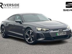 Grey Used 2023 Audi e-tron GT quattro Comfort Sedan | £45,490 (Fair price)