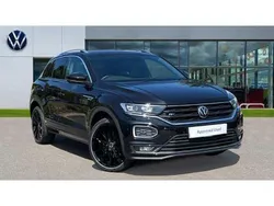 Black Used 2021 VW T-Roc R-line SUV | £22,346 (Fair price)