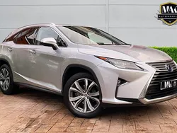 Silver Used 2016 Lexus RX450h Luxury Line SUV | £14,890 (Expensive)